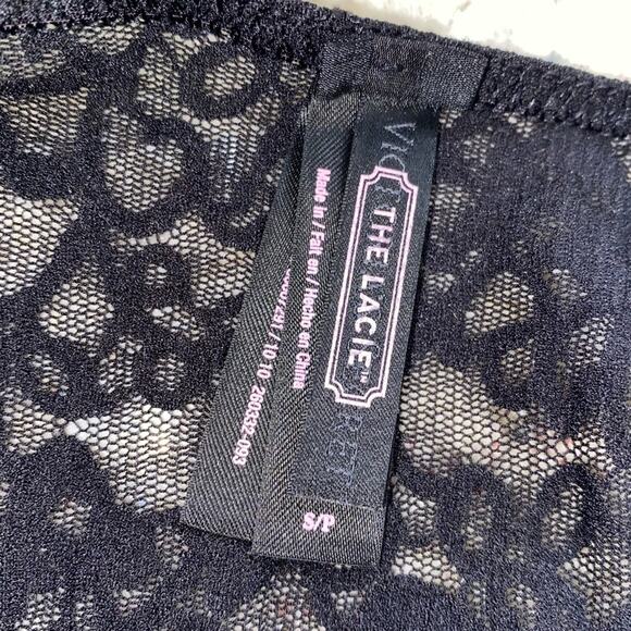 Victorias Secret The Lacy Teddy Camisole Chemise Slip Nightie Small NWOT - Picture 8 of 11